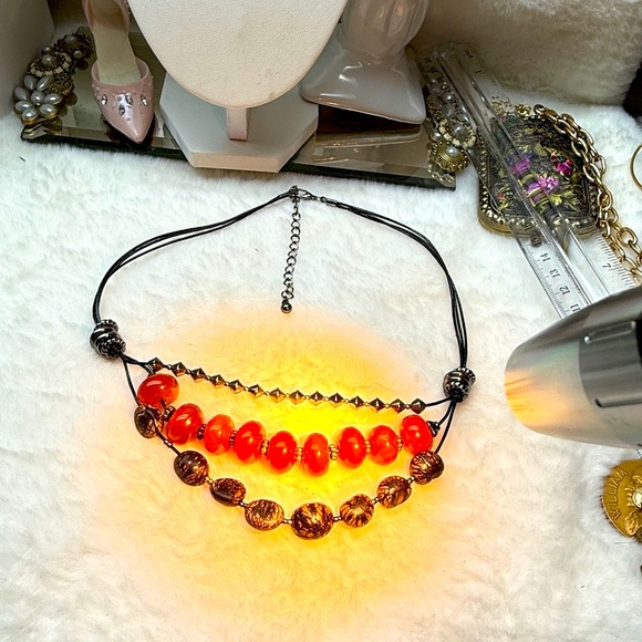 Beautiful Carnelian Unisex’s Beats  Necklace - Picture 7 of 11